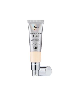 CC+ krém SPF 50+ fényvédővel (Fair) IT COSMETICS 19 290 Ft/30 ml a Douglas üzleteiben és online, GLAMOUR kuponnal, 20% kedvezménnyel 15 432 Ft