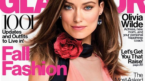 Elképesztő! Olivia Wilde kisfiát szoptatja a GLAMOUR magazinban