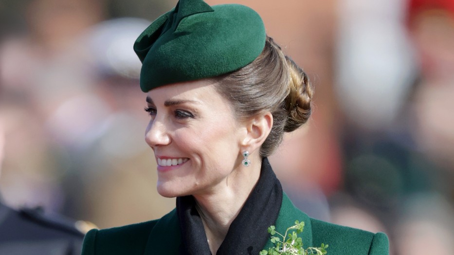 Katalin hercegné Szent Patrik napon is feltűnő jelenség volt
