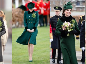 Nem is tudjuk eldönteni, hogy Kate Middleton melyik Szent Patrik napi szettje a legjobb