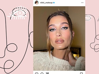 Dobj el mindent, a sztársminkes elárulta Hailey Bieber füstös tusvonalának a trükkjét!