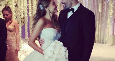 Sofía Vergara és Joe Manganiello meseszép esküvője