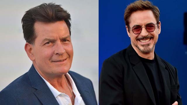 Charlie Sheen és Robert Downey Jr is a Santa Monica High School hallgatói voltak. Sőt osztálytársak. Viszont Sheen-t pár héttel az érettségi előtt kicsapták. 