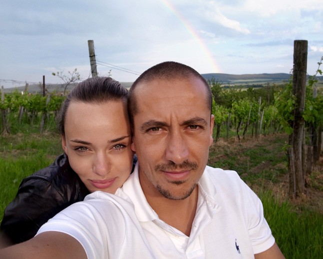 Tombor Zoltán és felesége, Tombor Nelli a Káli-medencében