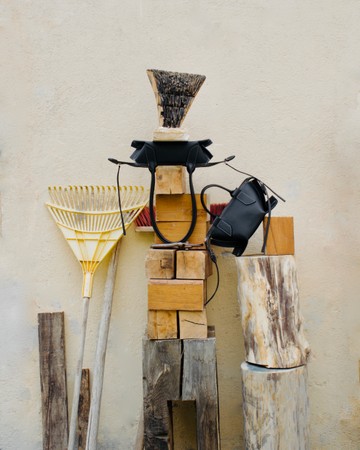 A Szekeres Ákos tervezte Pinar táskák Varga Mihály műtermében kerültek bemutatásra