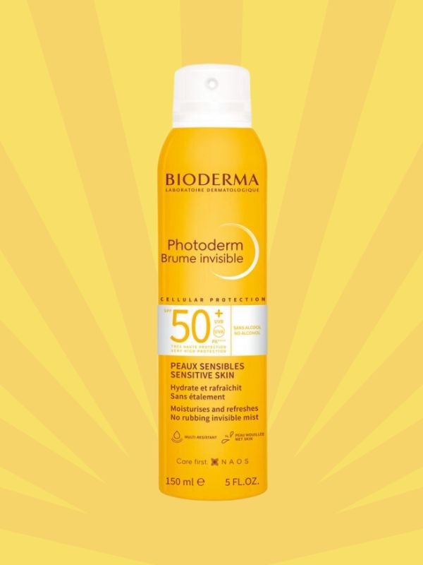 Photoderm Brume invisible SPF50+ napvédő BIODERMA 11 199 Ft/150 ml (74,66 Ft/1 ml) az Unipatika gyógyszertárakban és online, GLAMOUR Summer Week kuponnal, 25% kedvezménnyel 8399,25 Ft