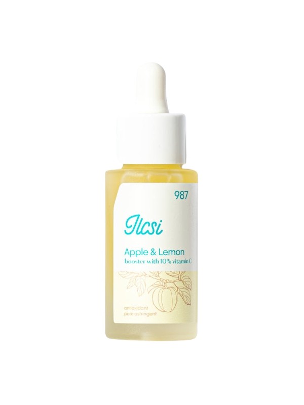 Alma & Citrom booster szérum 10% C-vitamin ILCSI 8490 Ft/30 ml, GLAMOUR-kuponnal, 20% kedvezménnyel 6792 Ft a www.ilcsi.com webshopon és az Ilcsi Szépségmanufaktúrában