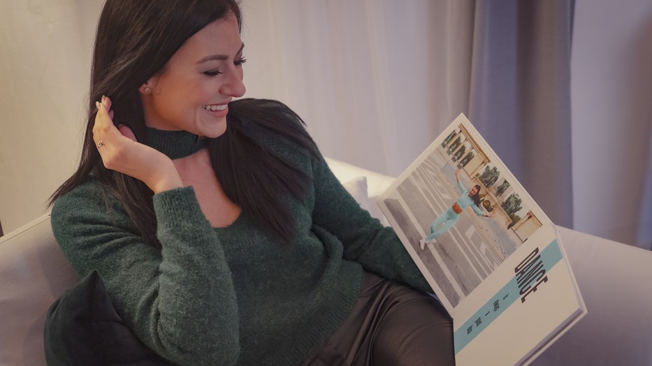 Alexandra imádja a papírképeket és a CEWE FOTÓKÖNYVEKET