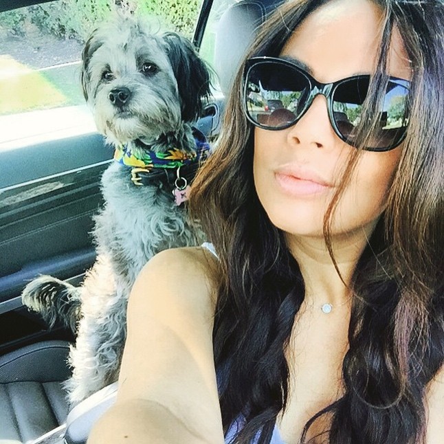 A Pretty Little Liars sztárja is csak a sorozatban lelketlen. A valóságban a tündéri Kleo szerető gazdija. A kutyus nem csak őrületesen cuki, de nagyon fotogén is. Janel szinte minden nap készít egy közös selfie-t kedvencével, ahol látni, hogy a kutyus egyáltalán nem szégyenlős és imád a kamera előtt pózolni. 