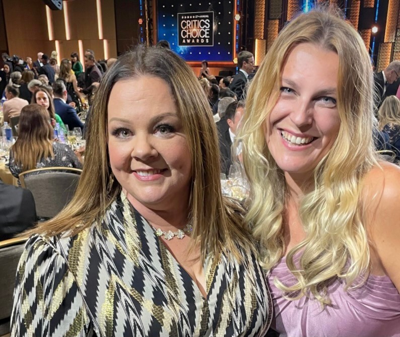 A szerkesztő és Melissa McCarthy