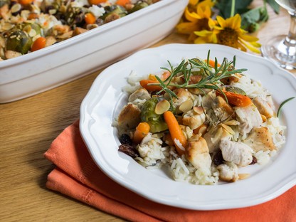 Különleges csirkés egytál vacsorára