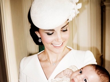 A legédesebb fotók Charlotte keresztelőjéről