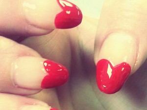 A legjobb szívecskés manikűrök