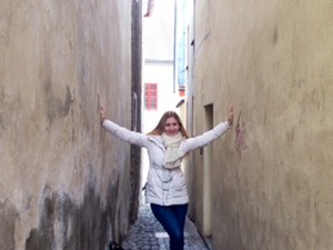 Meseváros hóesésben