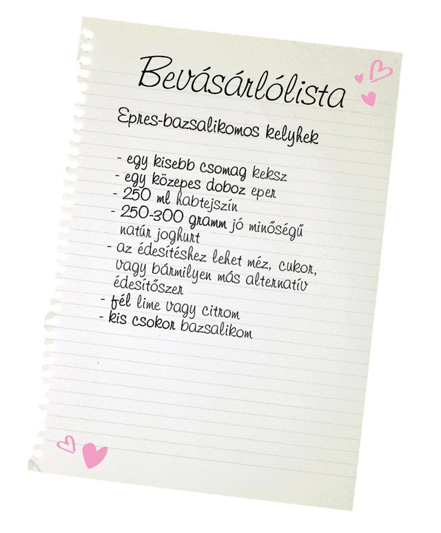 Főzz velünk: Dobó Ági Epres-bazsalikomos kelyhet készít