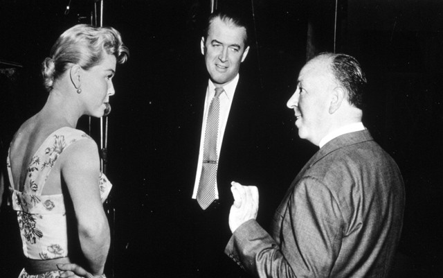 Doris Day, James Stewart és Alfred Hitchcock