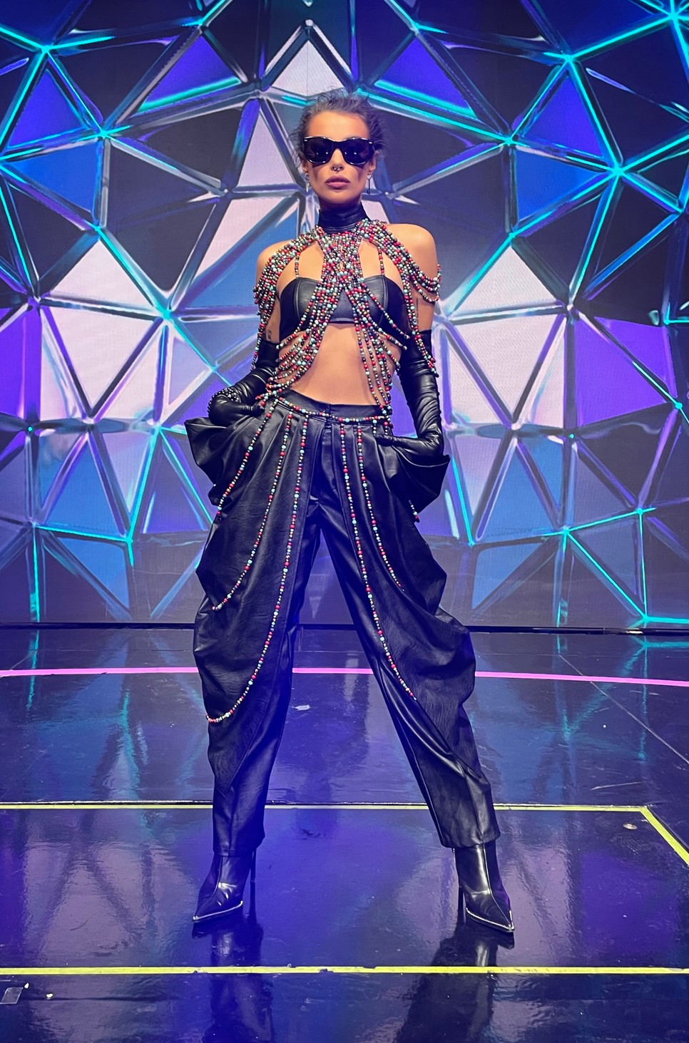 Orientális hangulatú Tóth Andi Sztárban sztár szettje