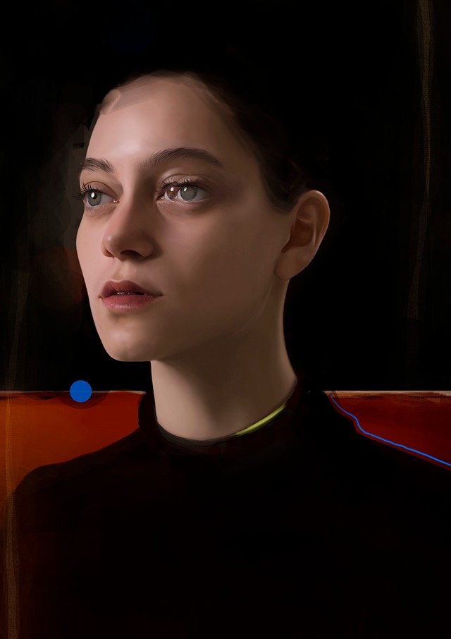 Szürreális portrék és sötét absztrakció: Interjú Tejfel Krisztiánnal