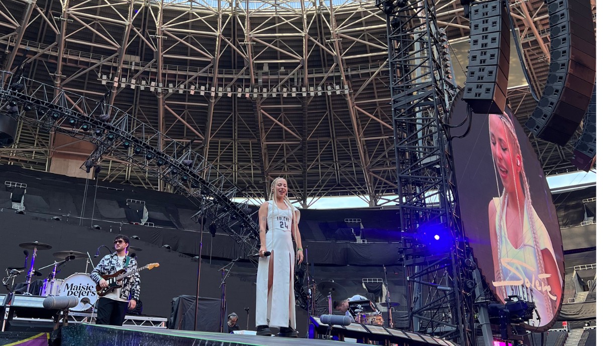 A Coldplay közönsége is szeretettel fogadta őket