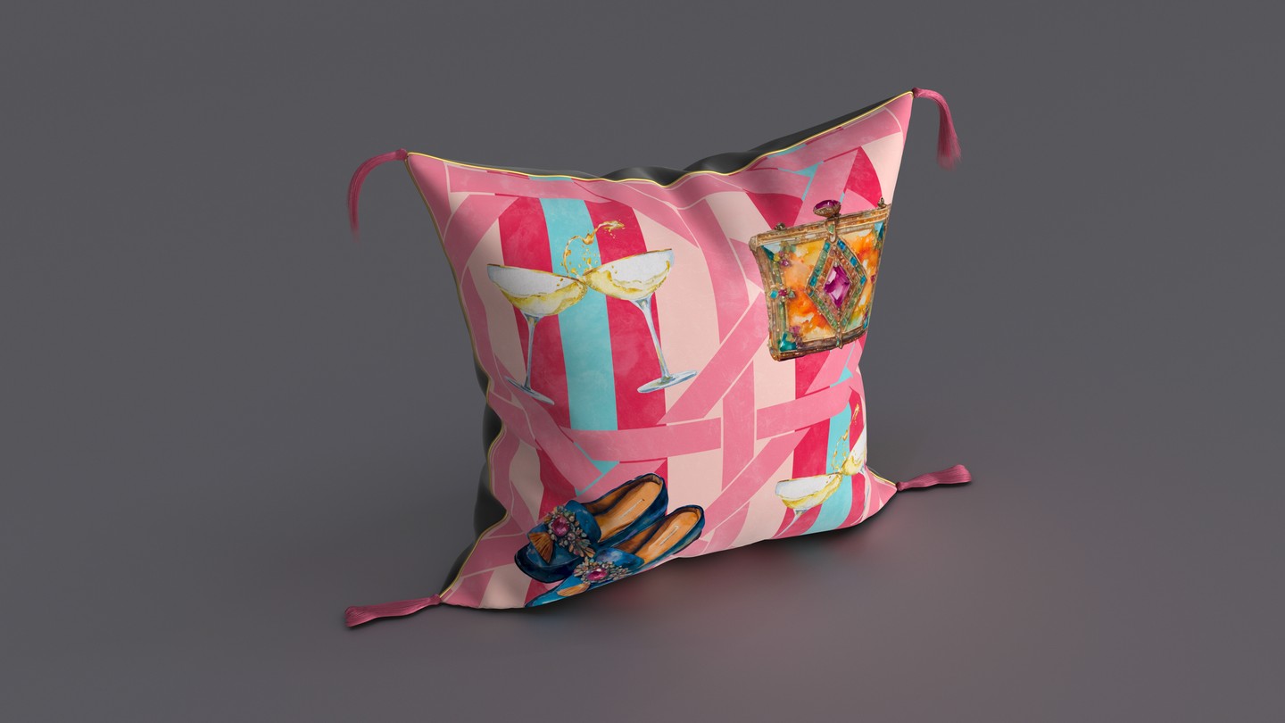 A MÜÜSKA díszpárnái műalkotások is, nemcsk lakberendezési tárgyak