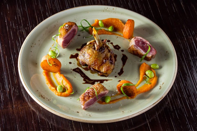 Konfitált kacsacomb