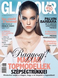 Palvin Barbi a GLAMOUR 2012. július-augusztusi címlapján