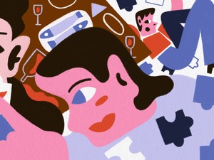 Karafiáth Orsolya: „És különben is, épp csak picit belevariálok, csak a mosoly fölé emelkedem, fogd a kezem”