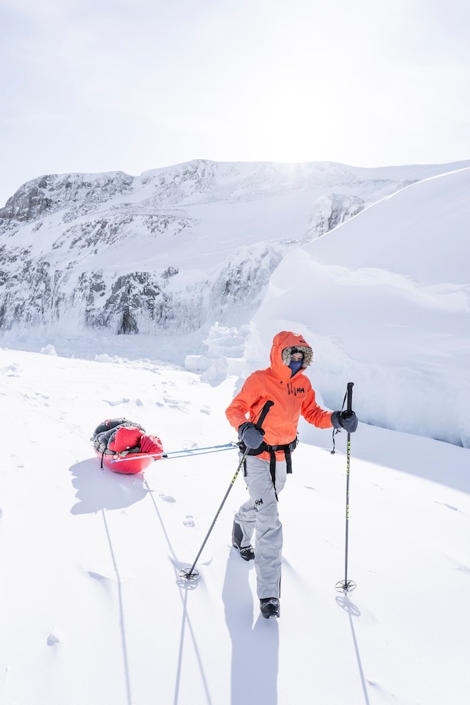 CarolineCôté Helly Hansen ruhában rótta a hómezőket és fantasztikus eredményt ért el!