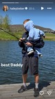 Hailey Bieber egy végtelenül kedves Instagram-történetben köszöntötte fel férjét, Justin Biebert. A vízparti stégen készült fotón az énekes látható, amint horgászás közben karjában tartja kisfiukat, Jack Bluest. Hailey egy rövid, ám annál beszédesebb kommentet fűzött a fotóhoz: „A legjobb apuka”