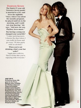 Doutzen Kroes ruháját fejtik le