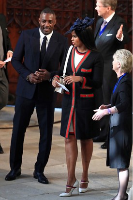 Idris Elba amerikai színész és párja, Sabrina Dohwre