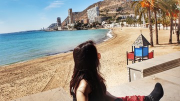 Ez például egy olyan pillanat volt, amikor "csak" nézni tudtam a tengert