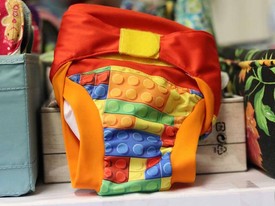 3. Lego-mintás mosható pelenka