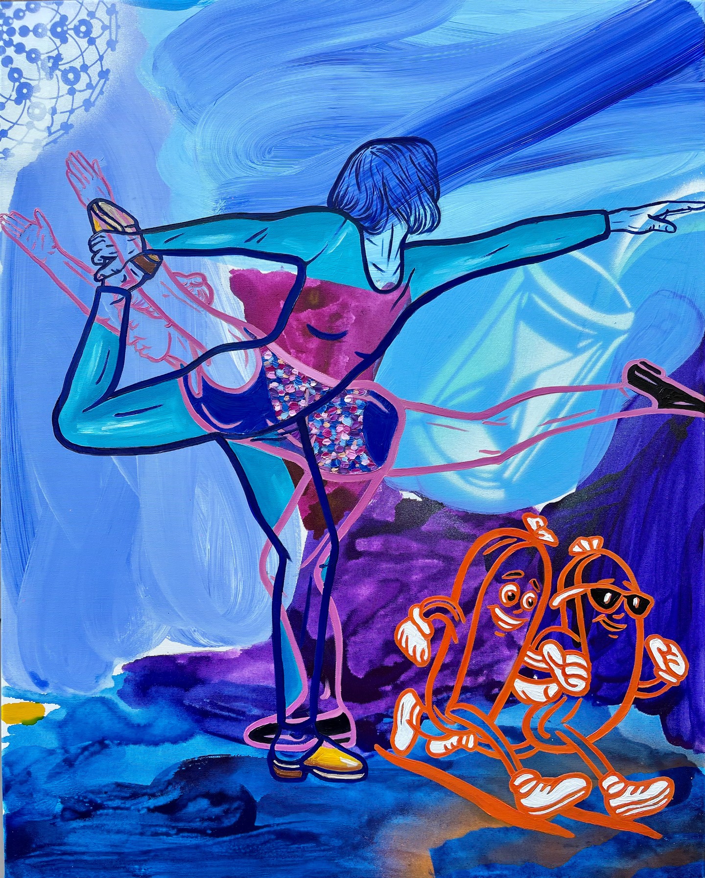 Soós Nóra kiállítása a Képező Galériában látható