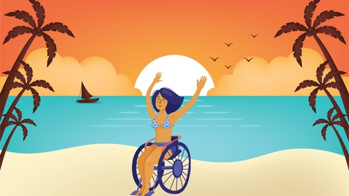 Kerekesszékes vagyok, tudok úszni, és imádok is - még akkor is, ha ez kívülről lehetetlennek tűnik