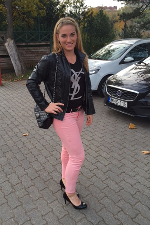 Ilyen Babos Tímea kényelmes szettje