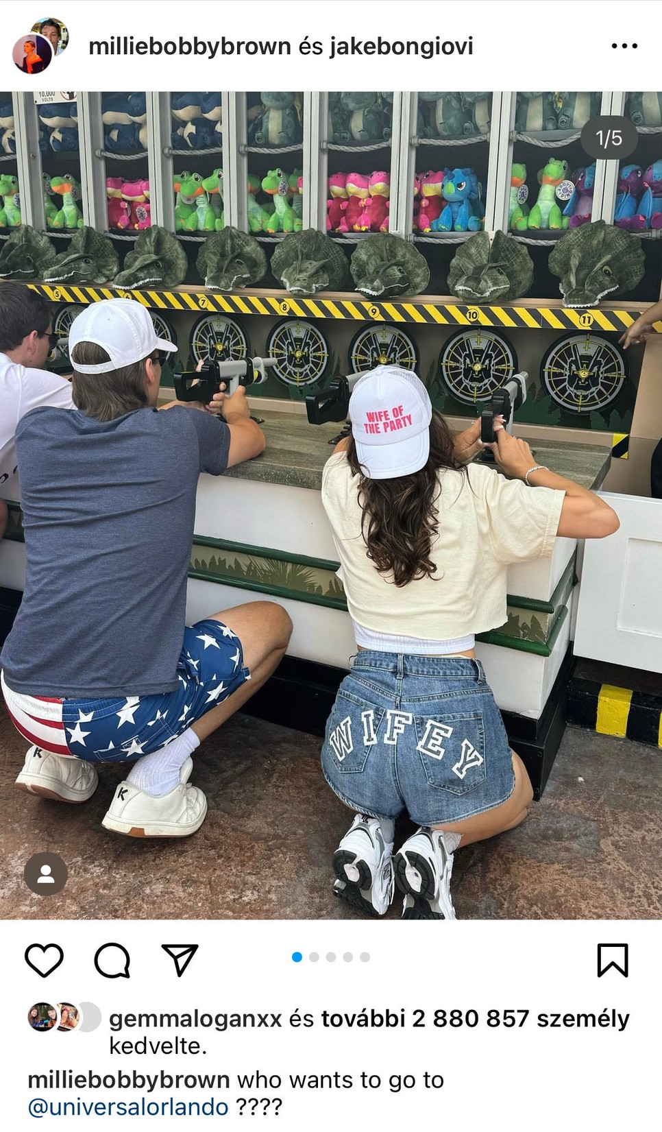 Millie Bobby Brown a szettjével üzent a világnak