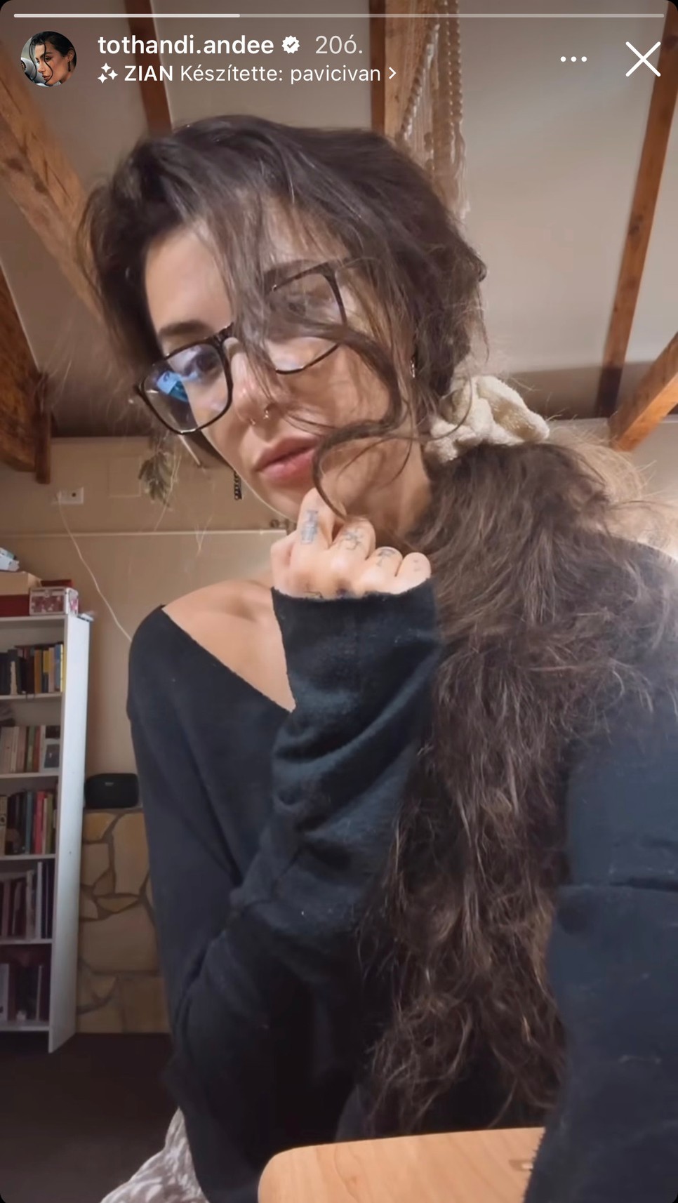 Tóth Andiból csak úgy árad a harmónia és a kiegyensúlyozottság