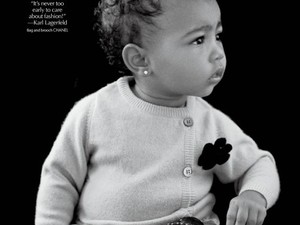 North West a legfiatalabb Chanel-lány