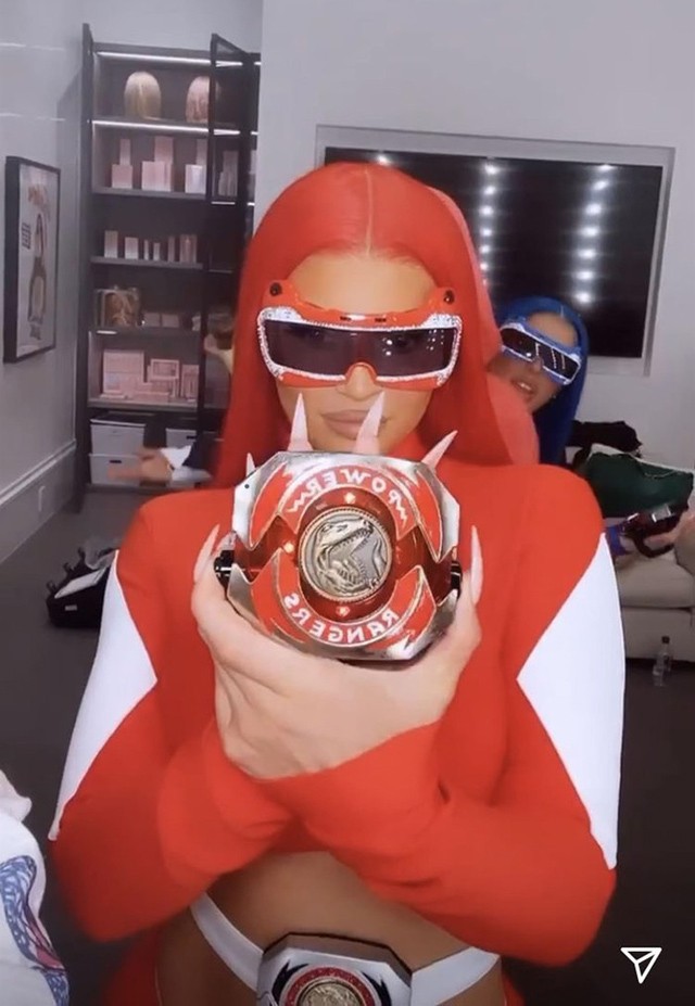 Kylie Jenner halloweeni jelmezben