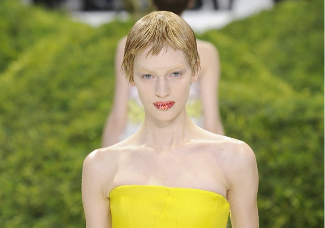 Axente Vanessa a csúcstartó a magyar modellek között, Fotó: Fairchild Archive