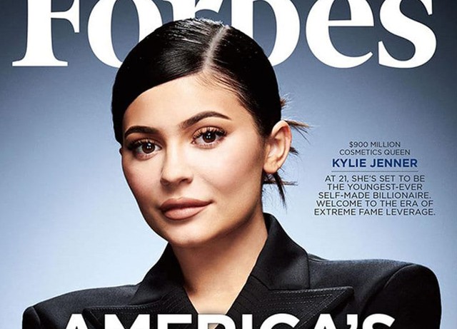 Kylie Jenner a Forbes címlapján