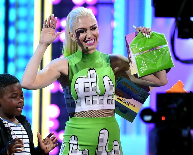 Gwen Stefani a Nickelodeon díjátadóján