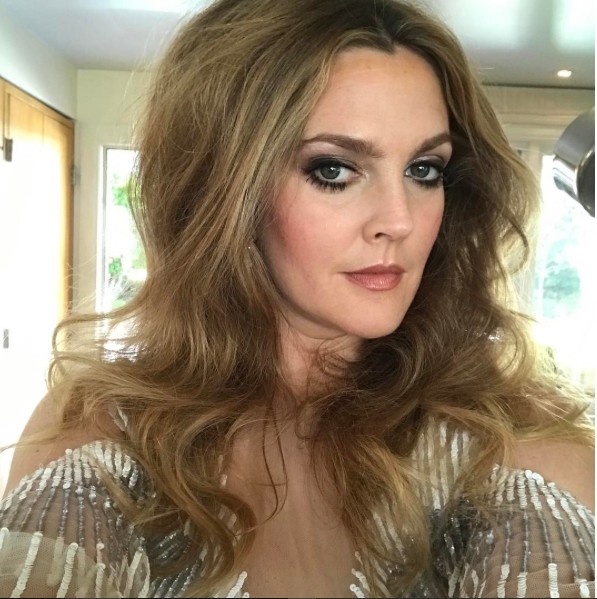 Drew Barrymore Golden Globe