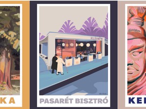 Printekkel a kávézókért – Buzás Aliz illusztrátor egyedi plakátokkal segíti kedvenc budapesti helyeit