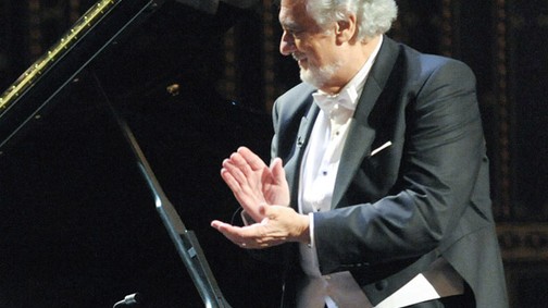 Plácido Domingo a Zeneakadémián