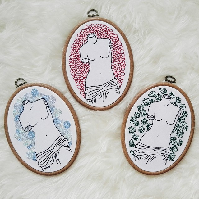 A magyar művész hímzéseivel meséli el, milyen a tökéletlenség - exkluzív interjú Palotás Ágival