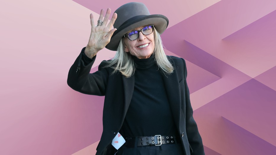 Diane Keaton a leghétköznapibb helyzetekben is maga volt a kedvesség mintaképe