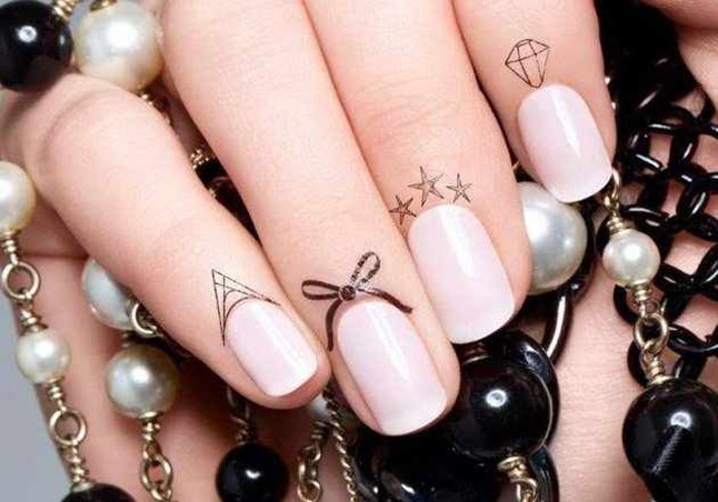 Körömágy-tetoválás. Új őrület!