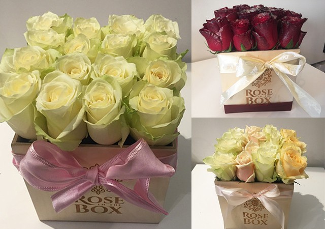 rózsa, virágküldés, online virágküldő, rose in the box